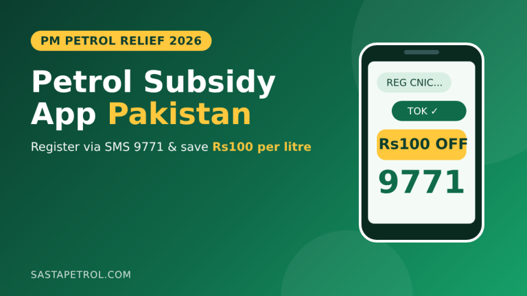 Petrol Subsidy App in Pakistan: How to Register and Get Your Petrol Relief Code 7 Petrol Subsidy App