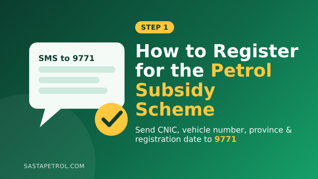 Petrol Subsidy App in Pakistan: How to Register and Get Your Petrol Relief Code 2 Petrol Subsidy App