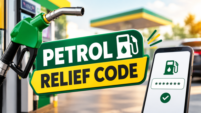 petrol relief code